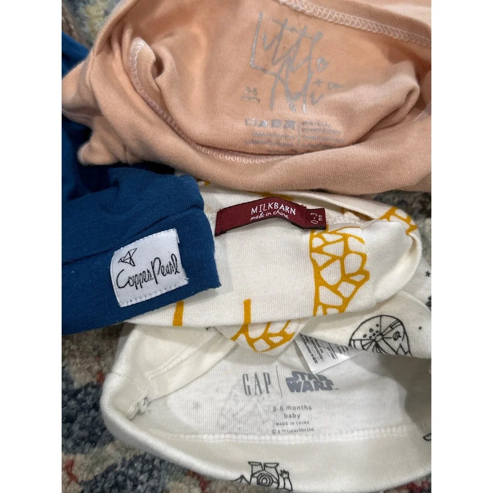 Gap‎ Copper Pearl Milk Barn Little Me Target Baby Boy 0-6M Brown Bundle